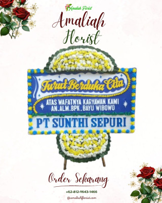 Papan Bunga Duka di Gandulan