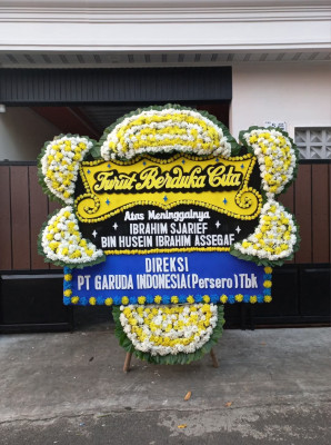 Papan Bunga Duka di Gandulan