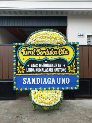 Papan Bunga Duka di Gandulan